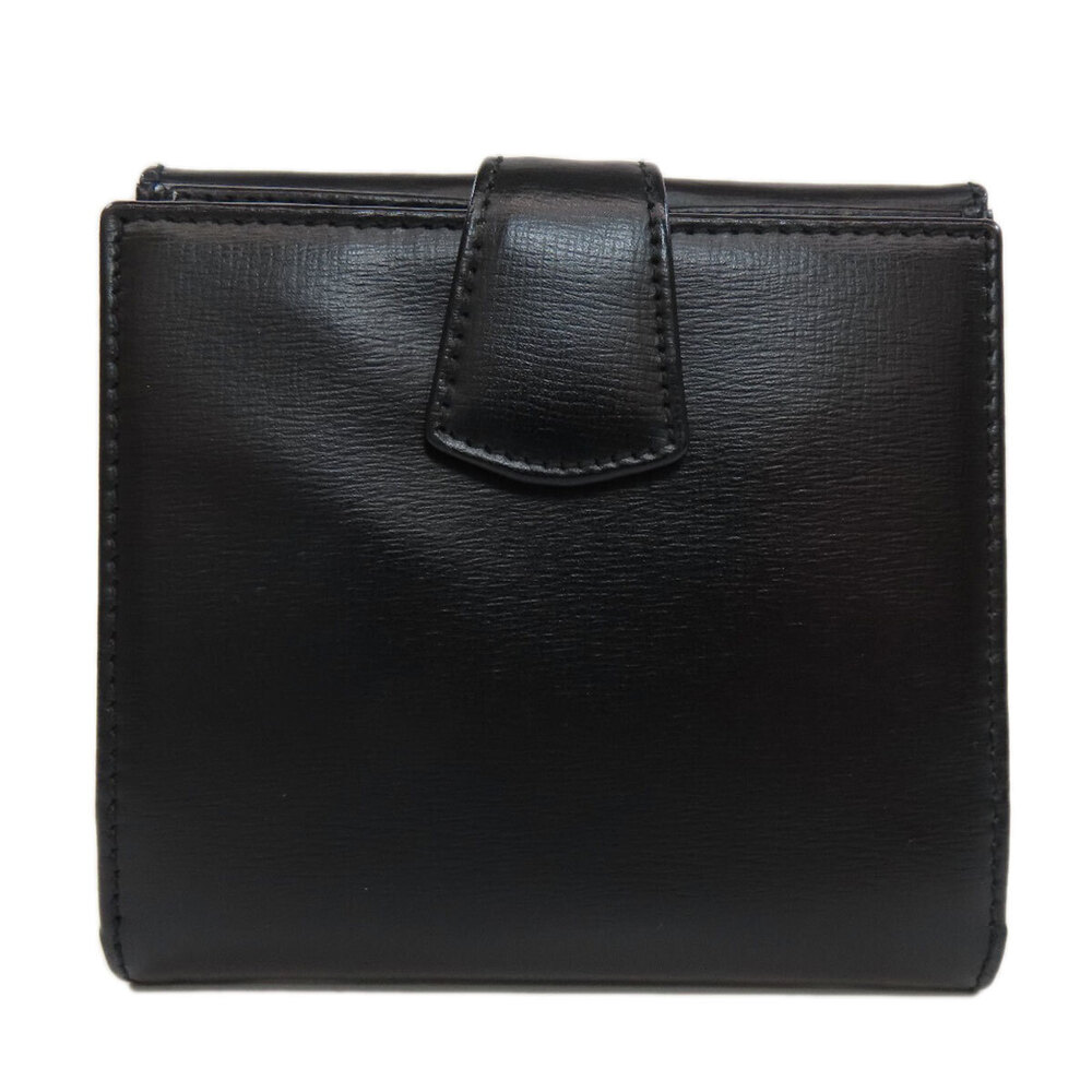 Loewe Wallet leather fold bi Black